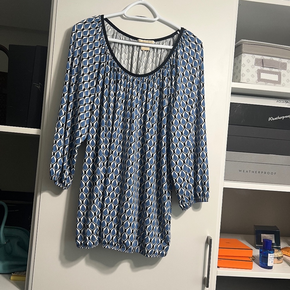 Michael Kors, Size XL, blue-white-black